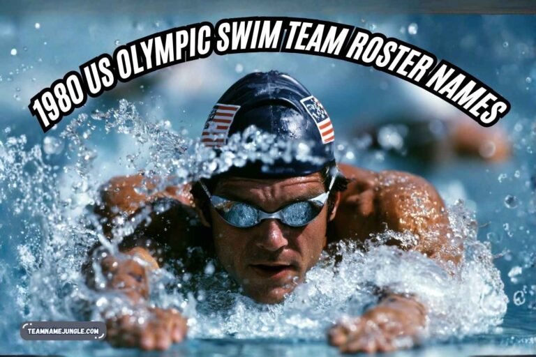 1980 us olympic swim team roster names