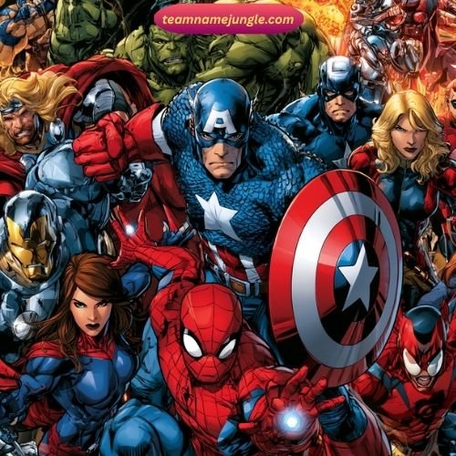 Creative Avengers Team Names