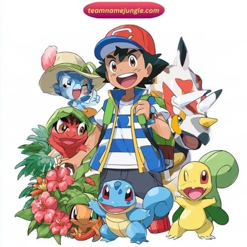 Funny Ash Alola Team Names