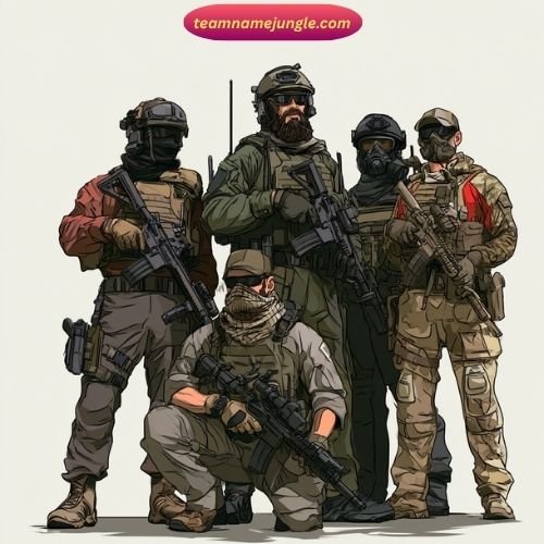 Military Inspired Airsoft Team Names