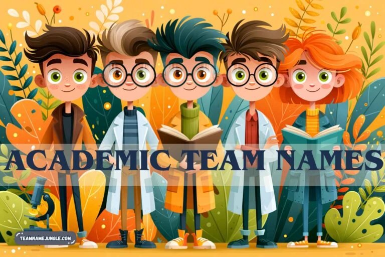 academic team names