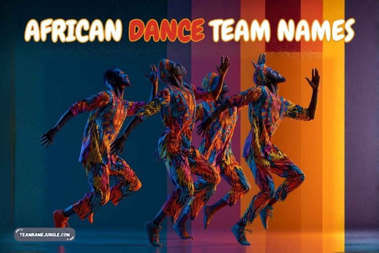 african dance team names