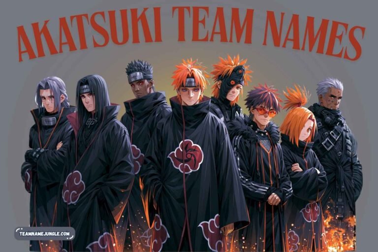akatsuki team names