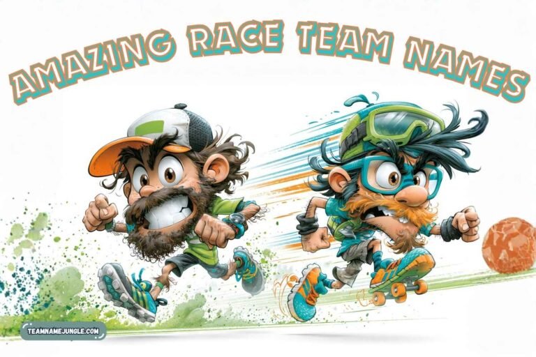 amazing race team names