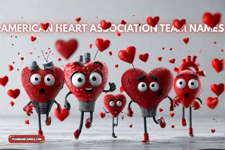 american heart association team names