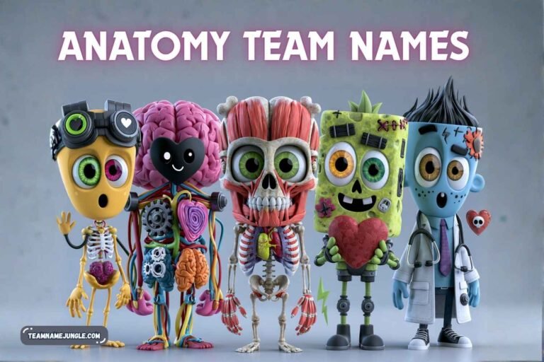 anatomy team names
