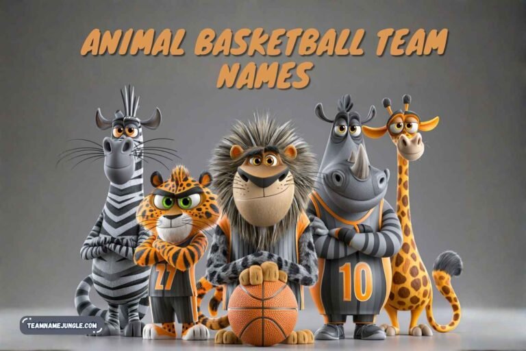 animal basketball team names