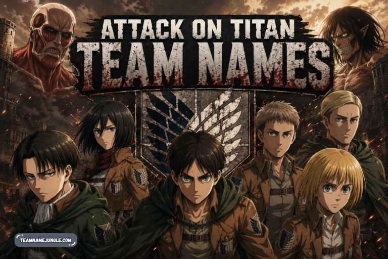attack on titan team names