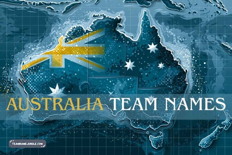 australia team names