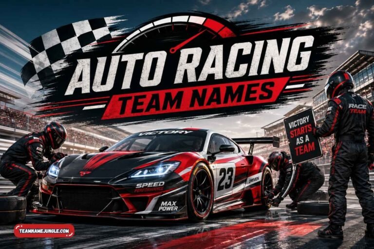 auto racing team names