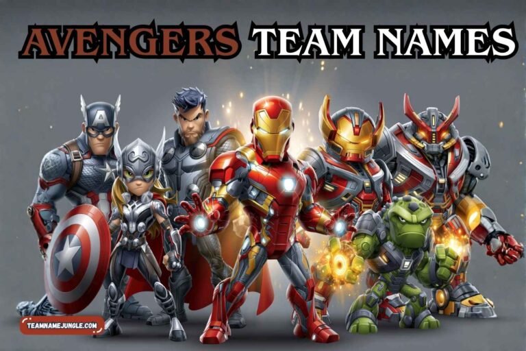 avengers team names