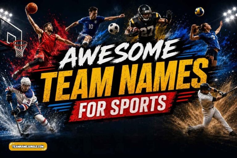 awesome team names for sports